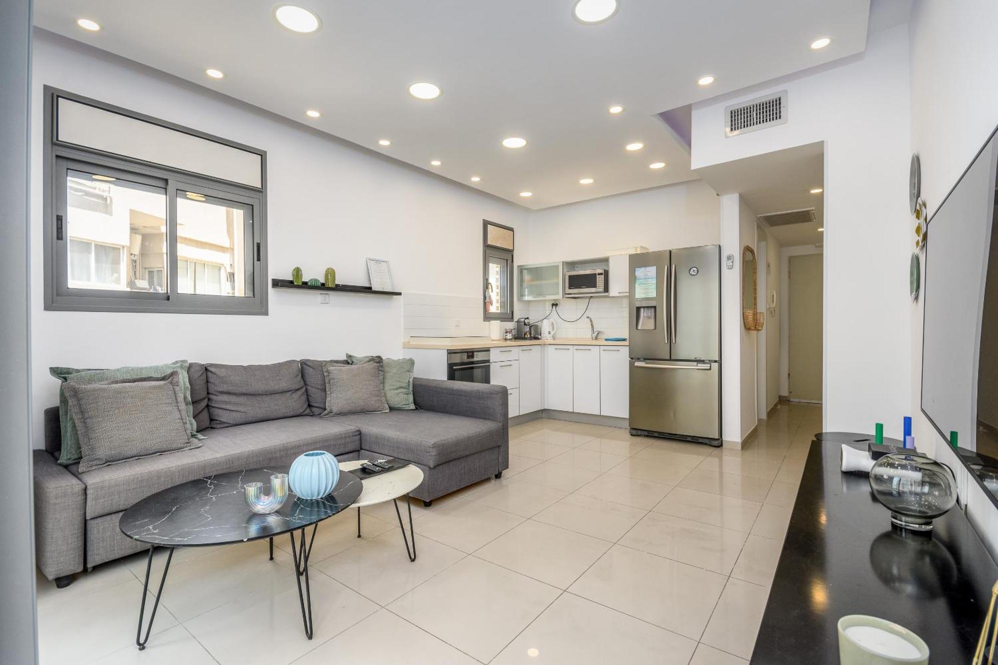 Very Nice 1 Bdr Apartment 2 Min From The Beach ! Tel-Aviv Extérieur photo